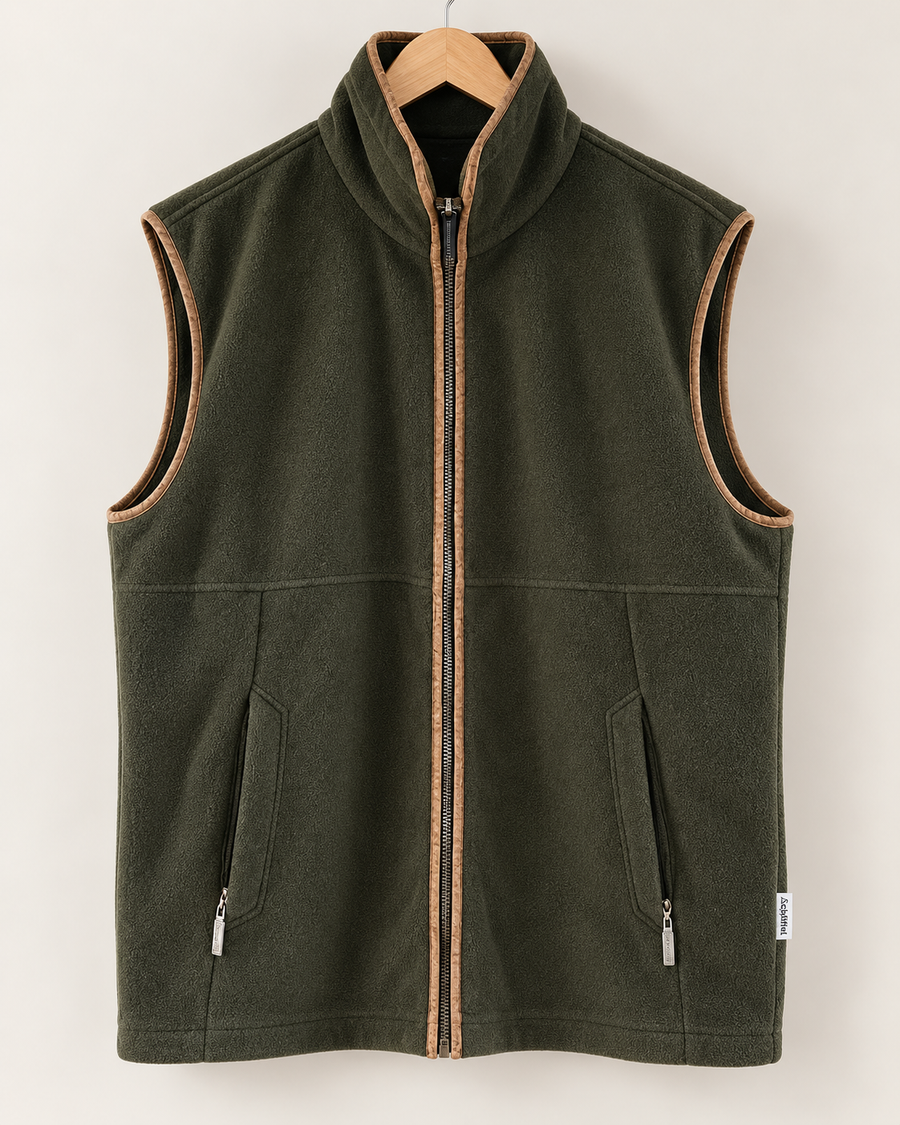 Schöffel Men’s Fleece Gilet – UK 50 / 3XL