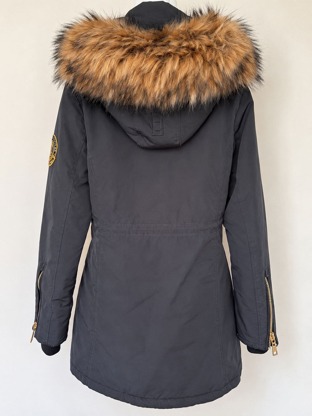 Holland Cooper Navy Parka Coat – Size S