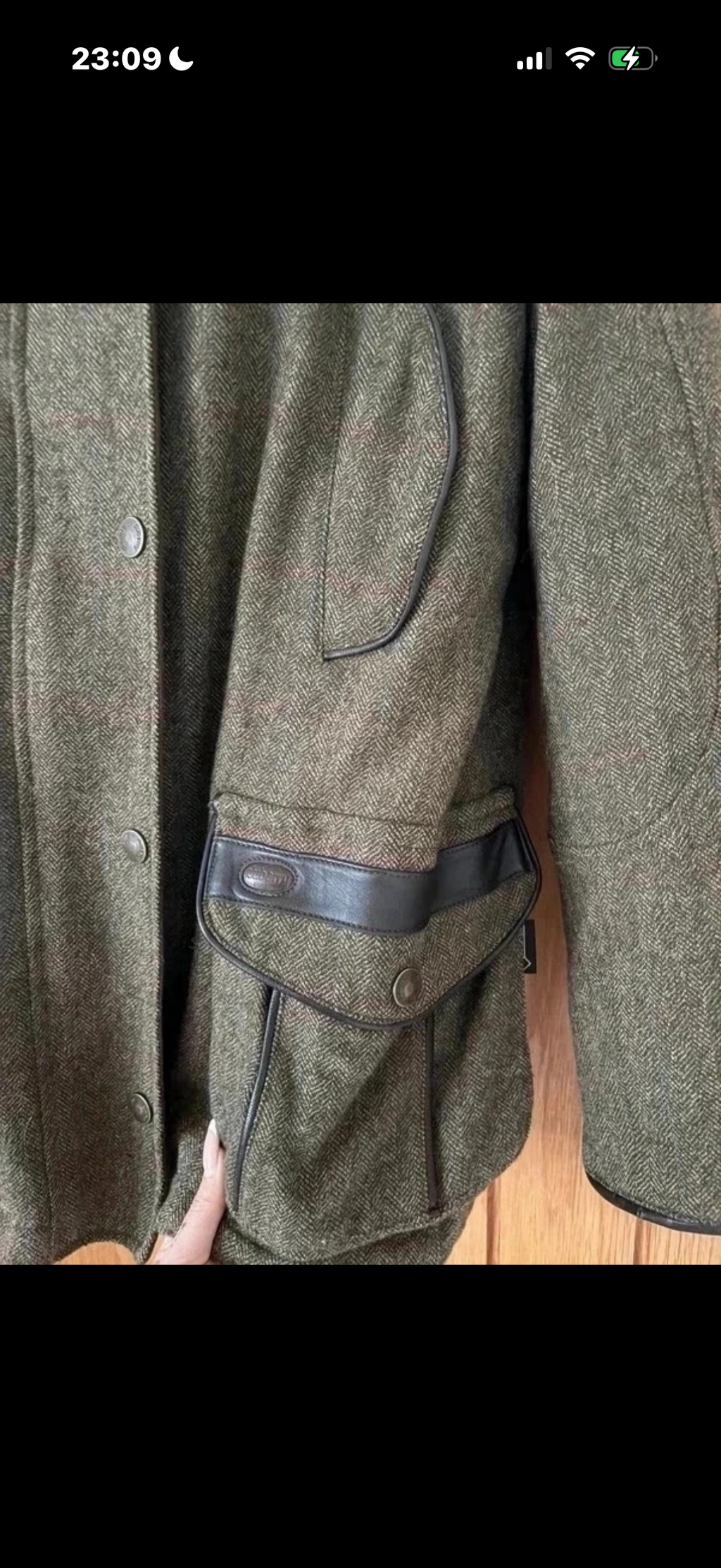 Dubarry Marlfield Gore-Tex Tweed Jacket – Moss – RRP £599 size 14